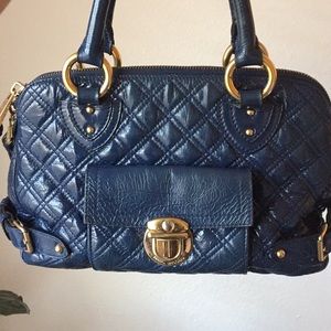 Marc Jacobs Patent Quilted Handle Bag